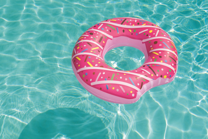 Bestway badering donut 2 farver